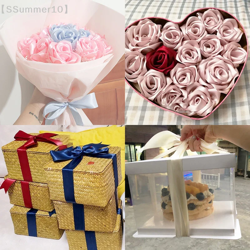 【SSummer10】25 Yard 4cm Gulunga - Ribbon Bow Gift ulasan dan harga