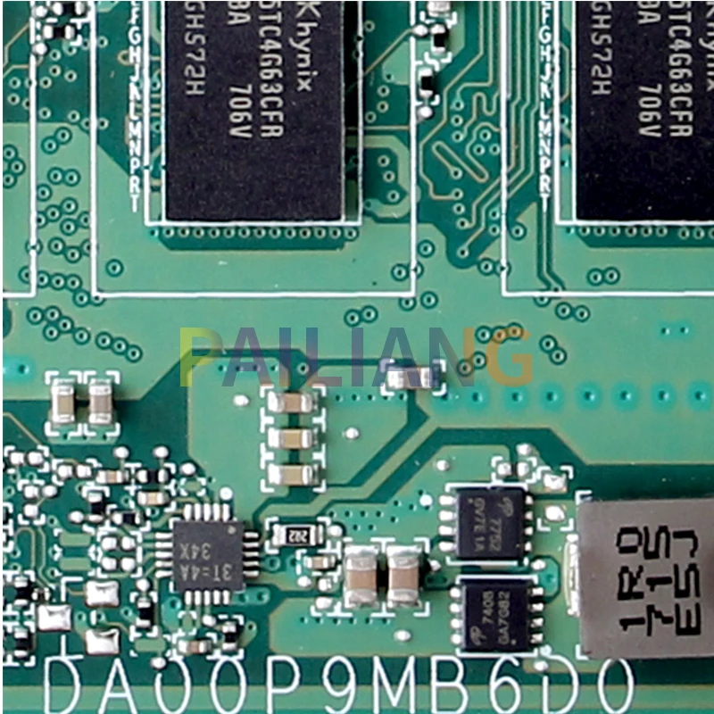 With RAM SR29H N3050 For HP Stream 14-AK Notebook Mainboard DA00P9MB6D0 905304-001 L06655-001 Laptop Motherboard Fully Test Work