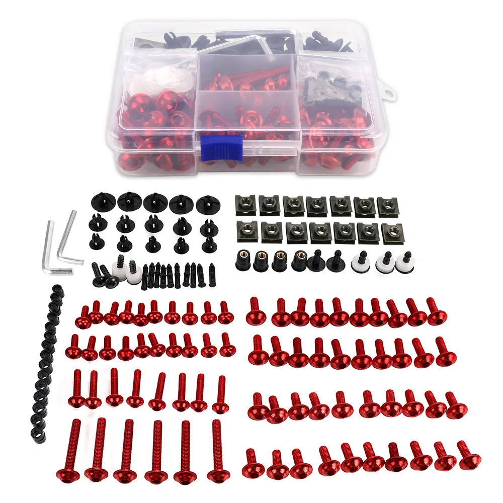 

For Honda CBR900 CBR929RR CBR650R NC750X NC700X XADV 750 Motorcycle Fairing Bolts Screws Body Screws Nuts Washers Clips Set