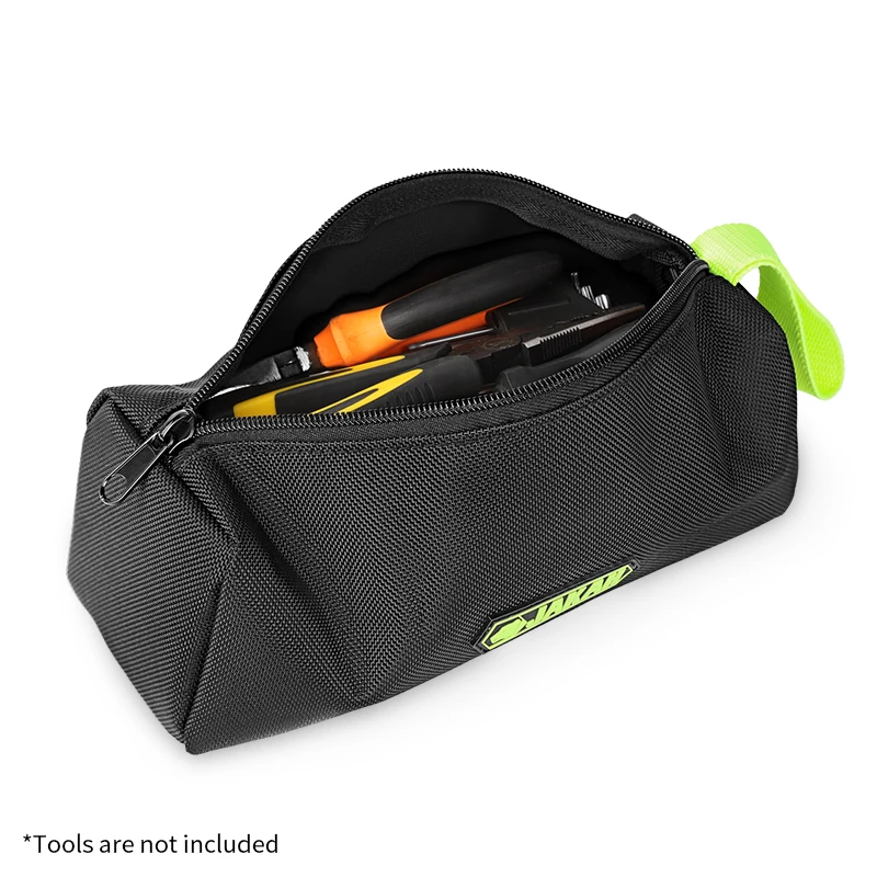 Jakah Elektriker-Werkzeugtasche, multifunktional, Oxford, verdickt, Holzbearbeitung, Aufbewahrung, Schraubendreher-Set, Werkzeugtasche, tragbare Handtasche – Detail 12