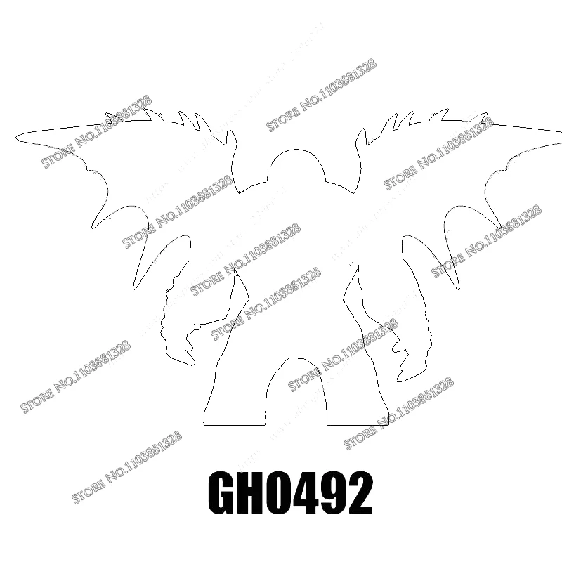 G0162 Action Mini figurines film blocs de construction briques jouets GH0487 GH0488 GH0489 GH0490 GH0491 GH0492 GH0493 GH0494 bricolage jouets