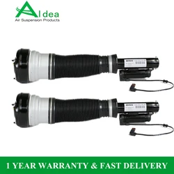 2 Pcs/Pair Front Air Suspension Shock Absorber Strut For Mercedes Benz 1999-2006 W220 S-Class w/AIRMATIC & ADS NOT 4Matic