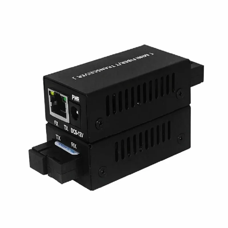 Mini Gigabit 10/100/1000M A/B Sc Single Fiber Ethernet Fiber Optic Switch Media Converter Rj45 Optische Transceiver 1 Pair