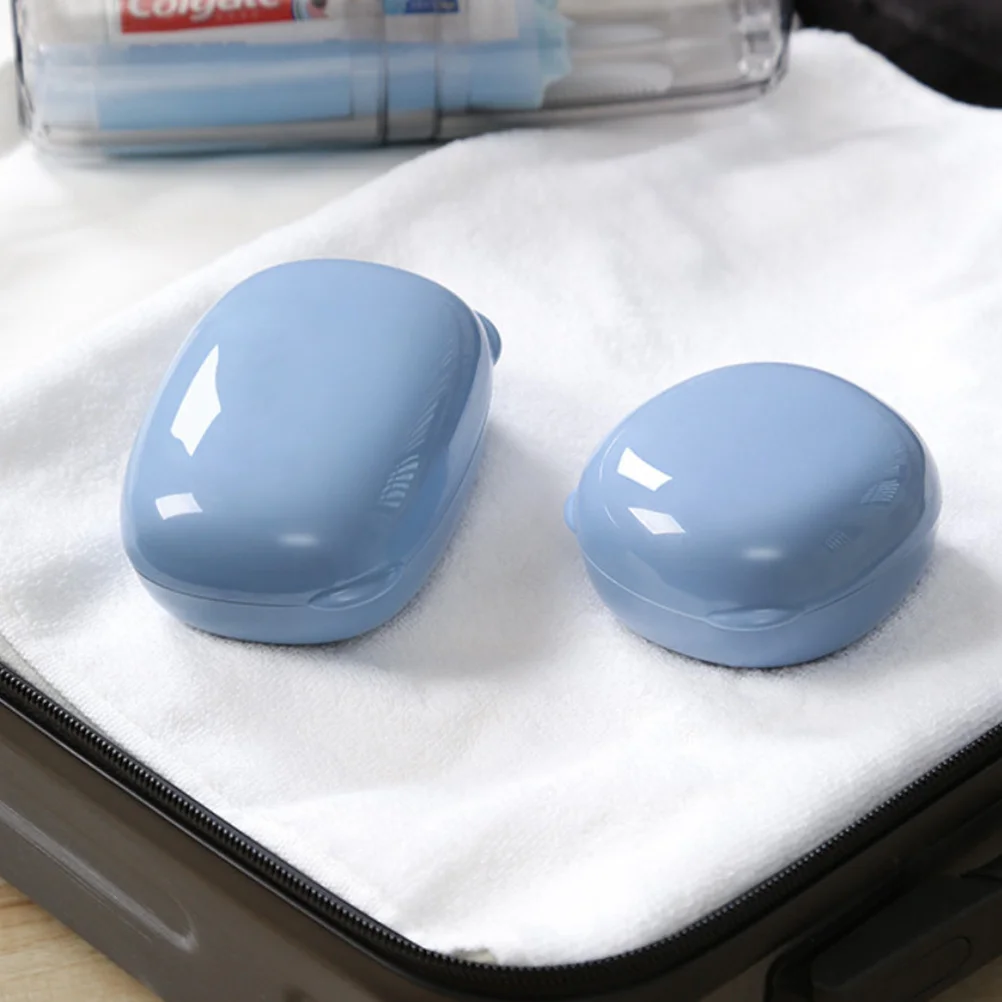 

1pc Waterproof Portable Leakproof Holder For Travel Gym Outdoor Easy Clean Leachate Soap Holder Tray Soap Case