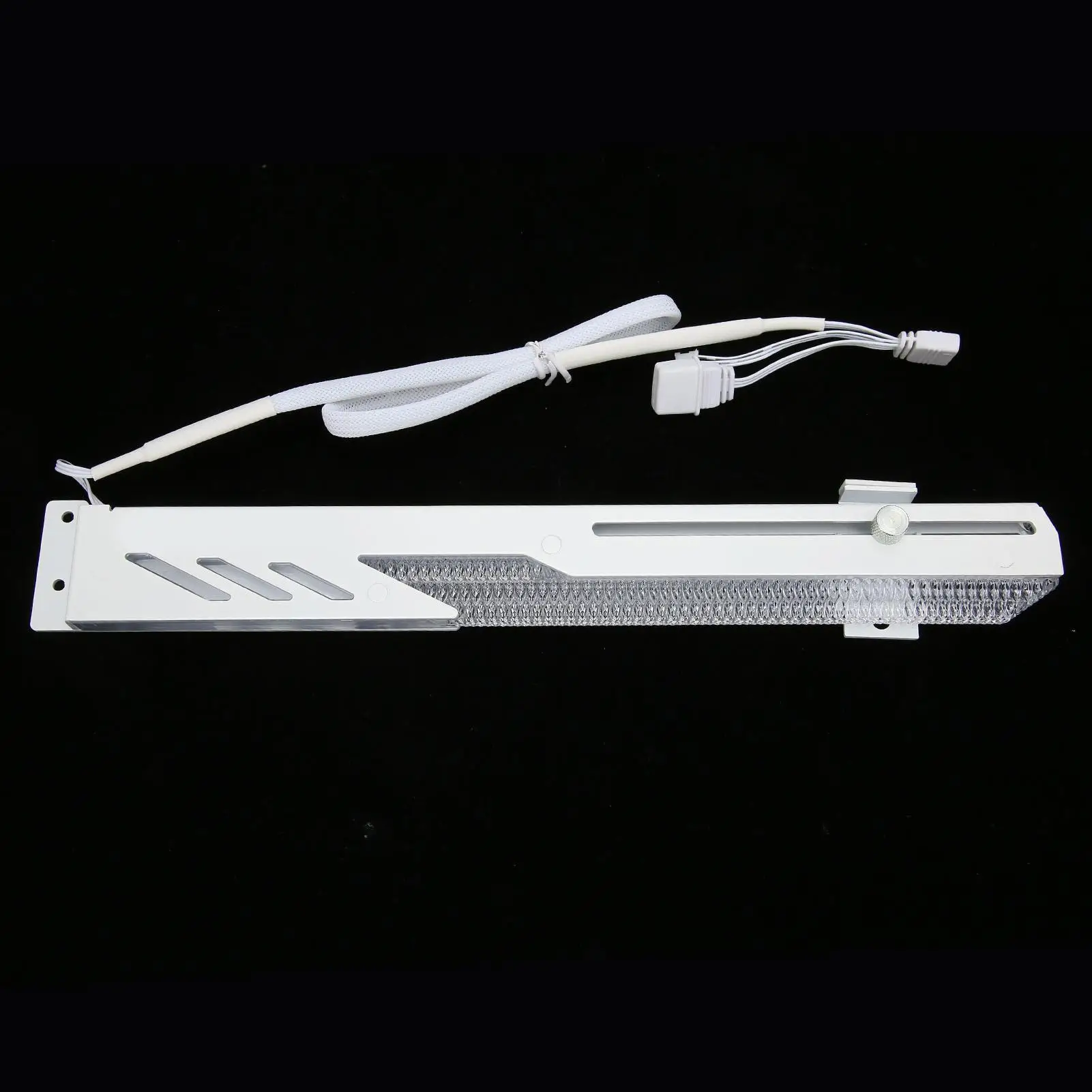 White Fashion Multi Interface 5V 3 Pin RGB GPU Support Bracket for Computer Graphics Cards