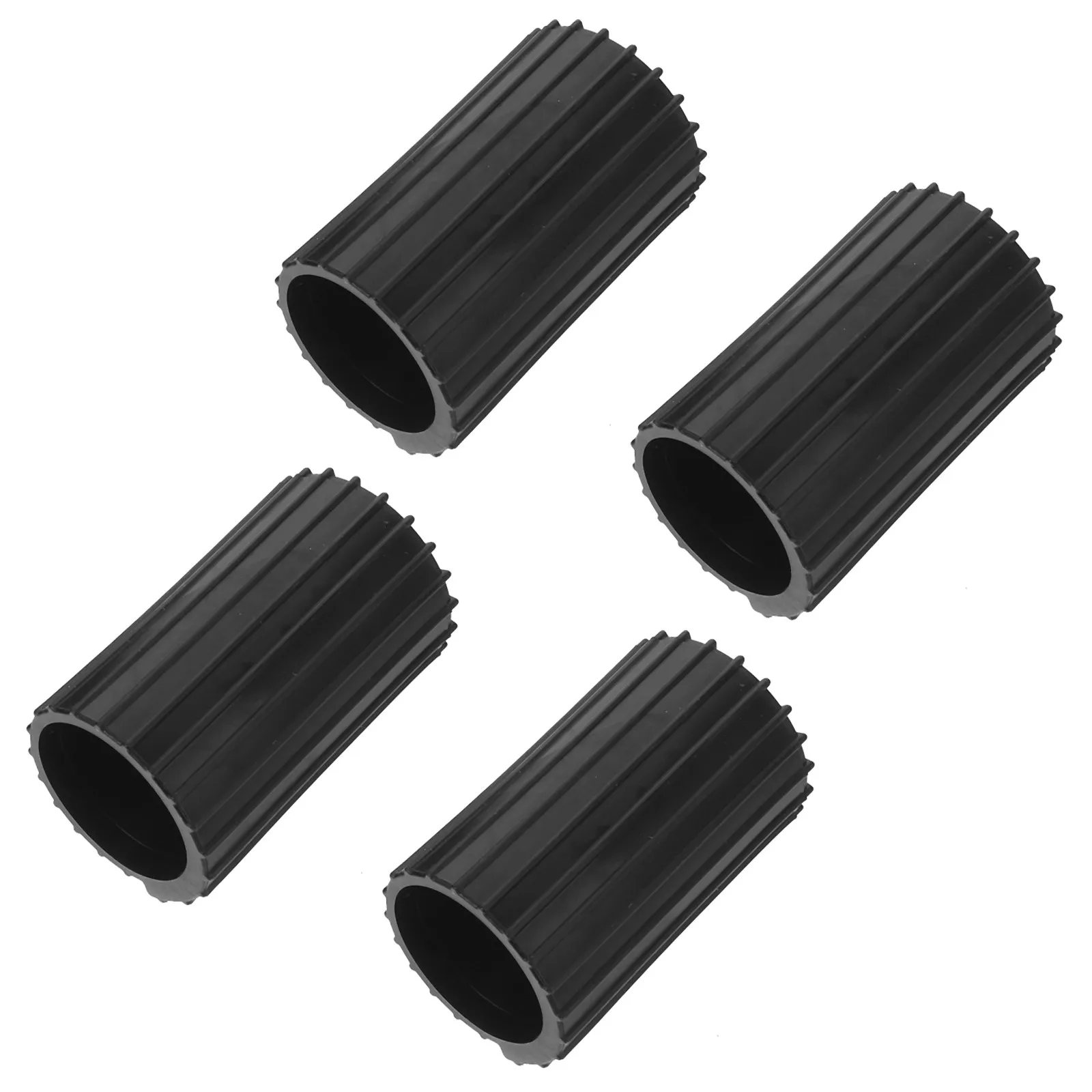 4 Pcs Electronic Piano Stand Feet Leg Caps Keyboard Stand Rubber Feet Covers Anti-Skid Pads for 25mm Tube Floor Protector