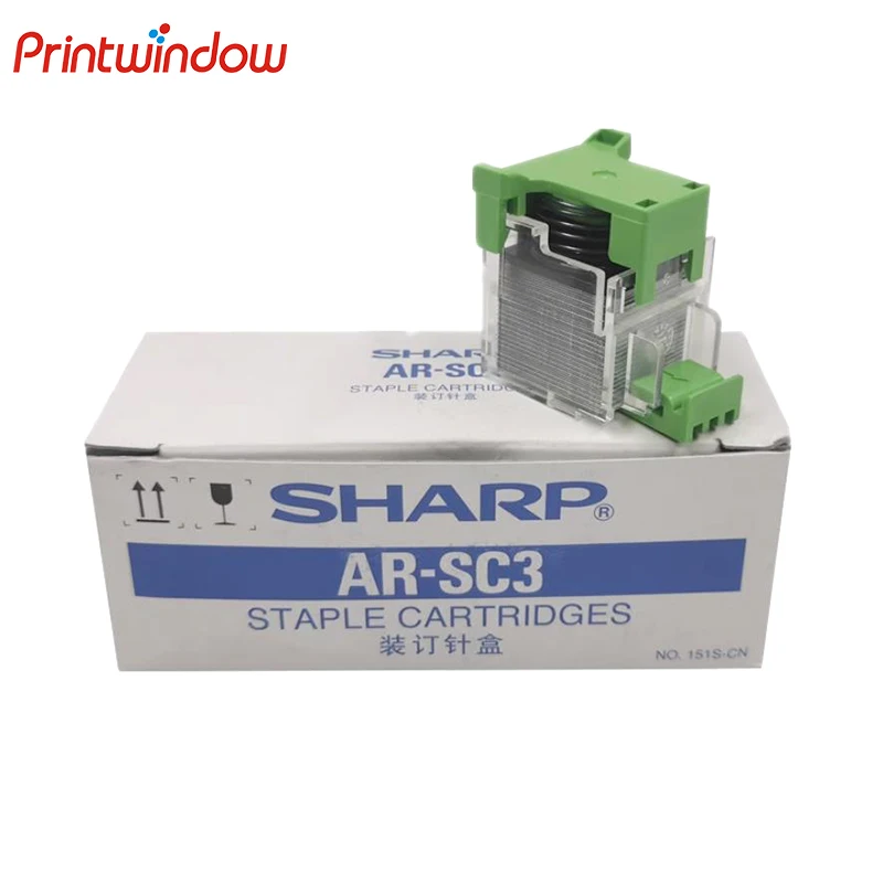 AR-SC3 Original Staple Cartridge for Shapr MX-4110N 5500N 6200N 6240N 6580N 7000N 7040N 7580N 1 Box of 3