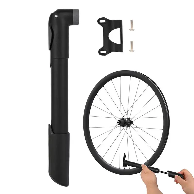 Bicycles Air Pump Portable Bikes Pump Hand Air Pump Manual Air Pump For Daily Use Urgency Situations Riding Outdoor Activities