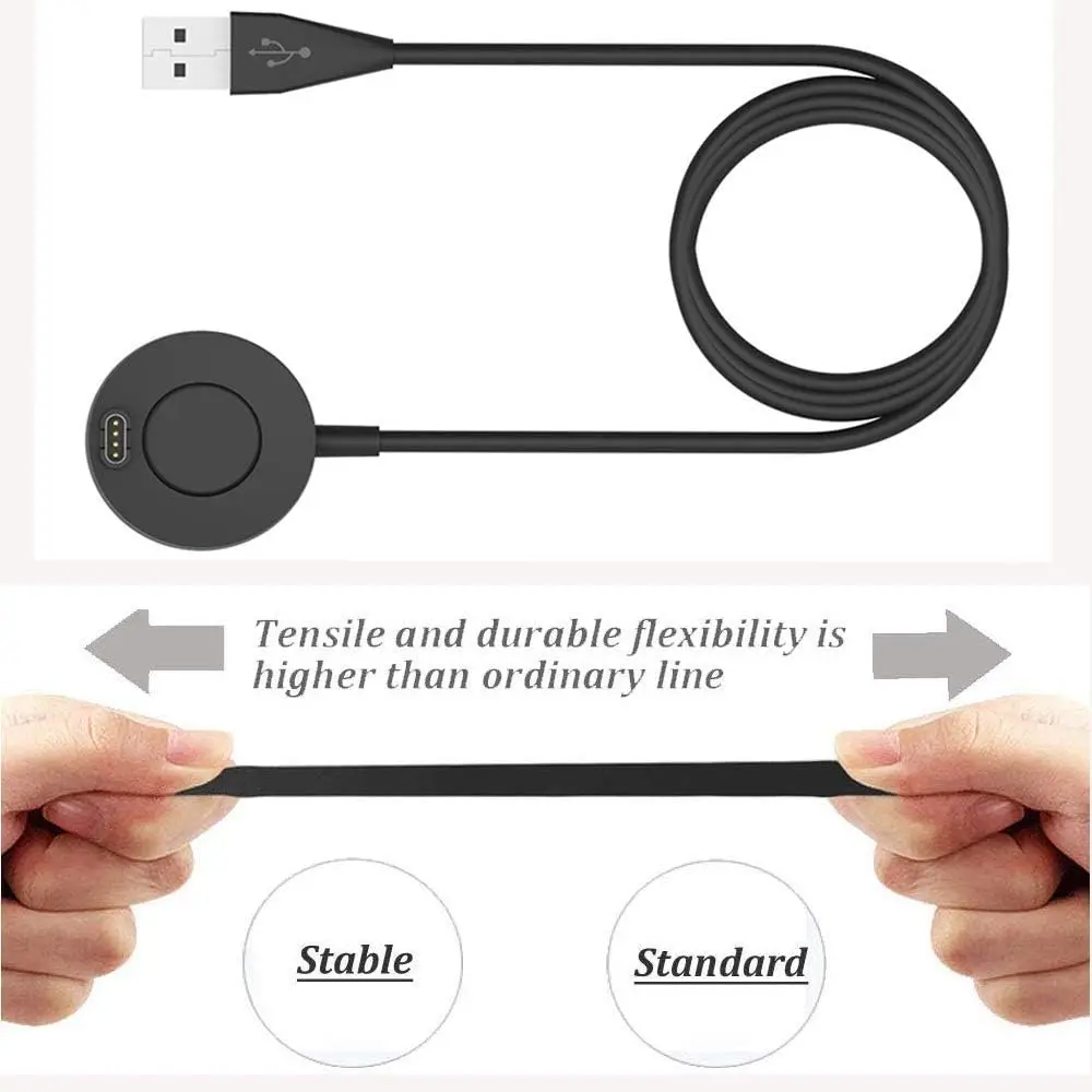 Portable USB Type C Charger for Garmin Fenix5 5X 5S 6 6X 6S PRO Smart Watch Dock Charger USB Charging Cable For Venu Smartwatch