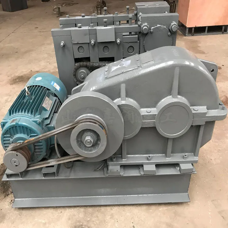 HCY 2022 new high-efficiency waste steel bar granulator multi-purpose steel pipe flattening and cutting machine, supplied by Sha