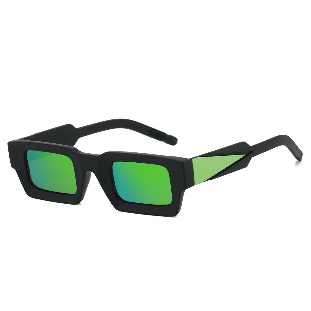 

Square Vintage Sunglasses for Men and Women, Mode Graduated Mirror, Retro Designer Sunglasses, UV400 Driving Sunglasses for Men