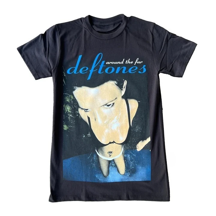 

Deftones Outdoor Street Fashion Trend Graphic Printing Summer Luxury Brand Cotton Men's and Women's T-Shirts Short Sleeves