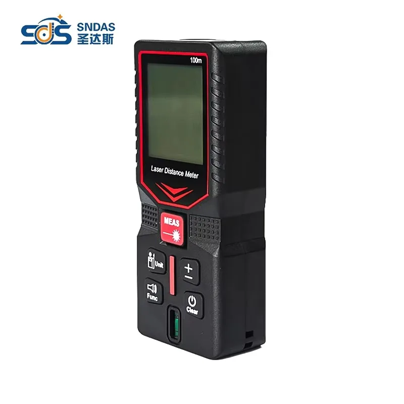 Handheld Mini Digital   Distance Meter 50m Industrial   Rangefinder Sight Measure Tool with LCD Backlight