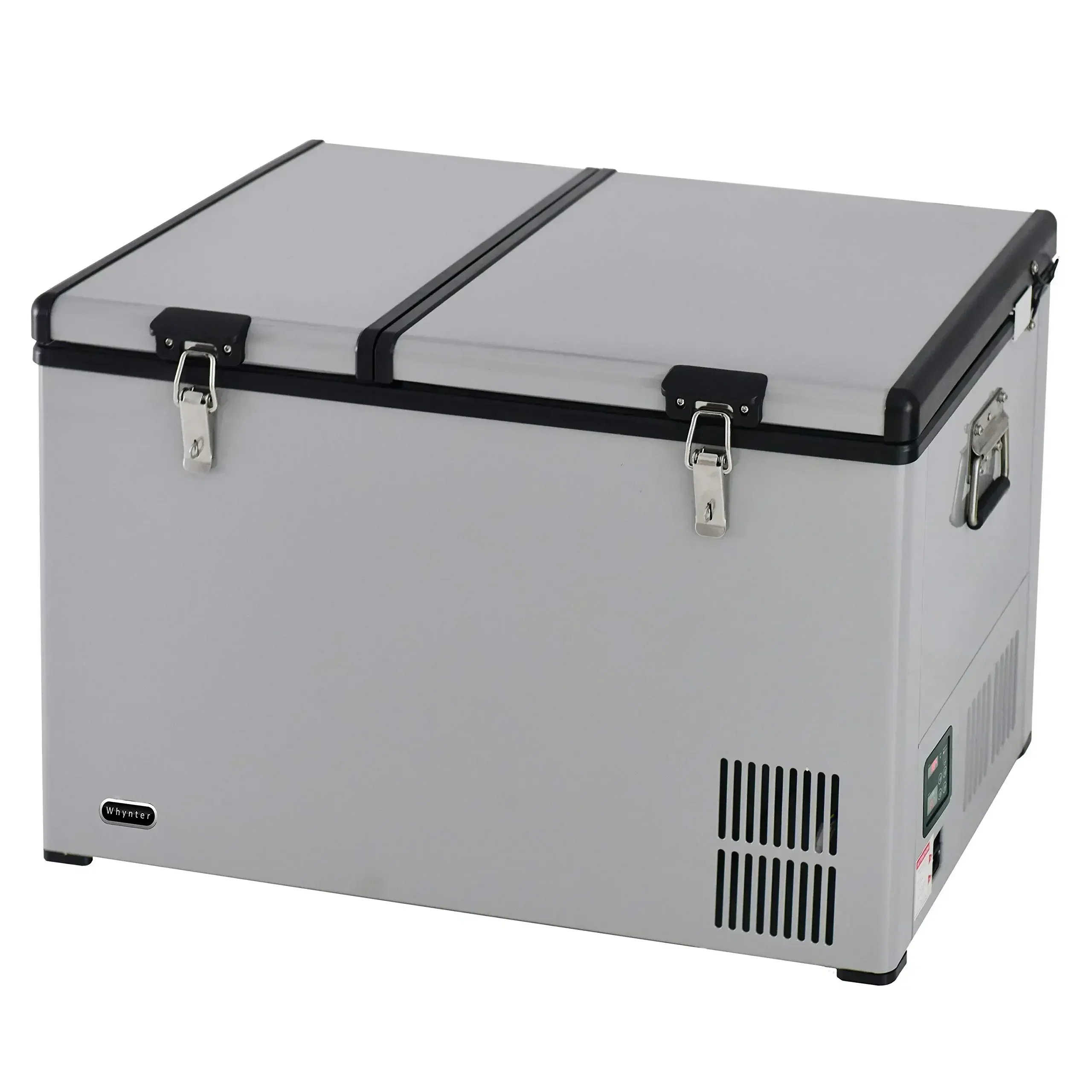 Whynter-Portable Refrigerator and Deep Freezer Chest, Dual Zone, FM-62DZ, 62 Quart, AC 110V, DC 12V