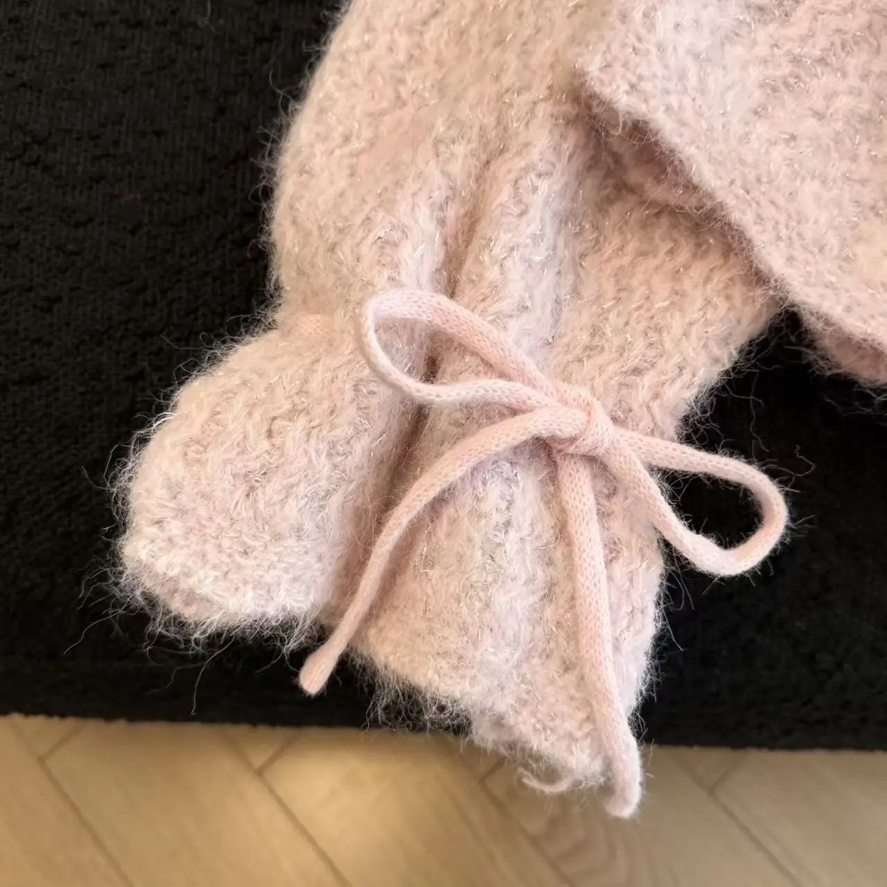 Vrouwen Roze Trui Koreaanse Stijl 2000s Vintage Lange Mouwen V-hals Gezellige Kasjmier Trui Voor Vrouwen Shoujo Kleding Lente