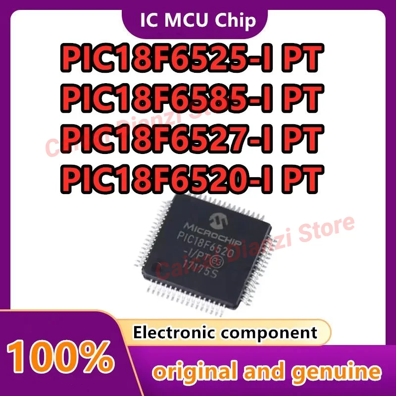 

PIC18F6520-I/PT PIC18F6527-I PIC18F6585-I PIC18F6525-I Пакет TQFP-64 Новый микроконтроллер IC Chip (MCU/MPU/SOC) IC Chip