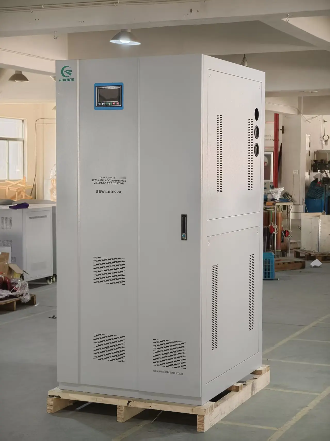 200kva 300kva 50Hz Automatic Voltage Regulator 150kVA 220V 380v Three Phase Servo Stabilizer Power Supply
