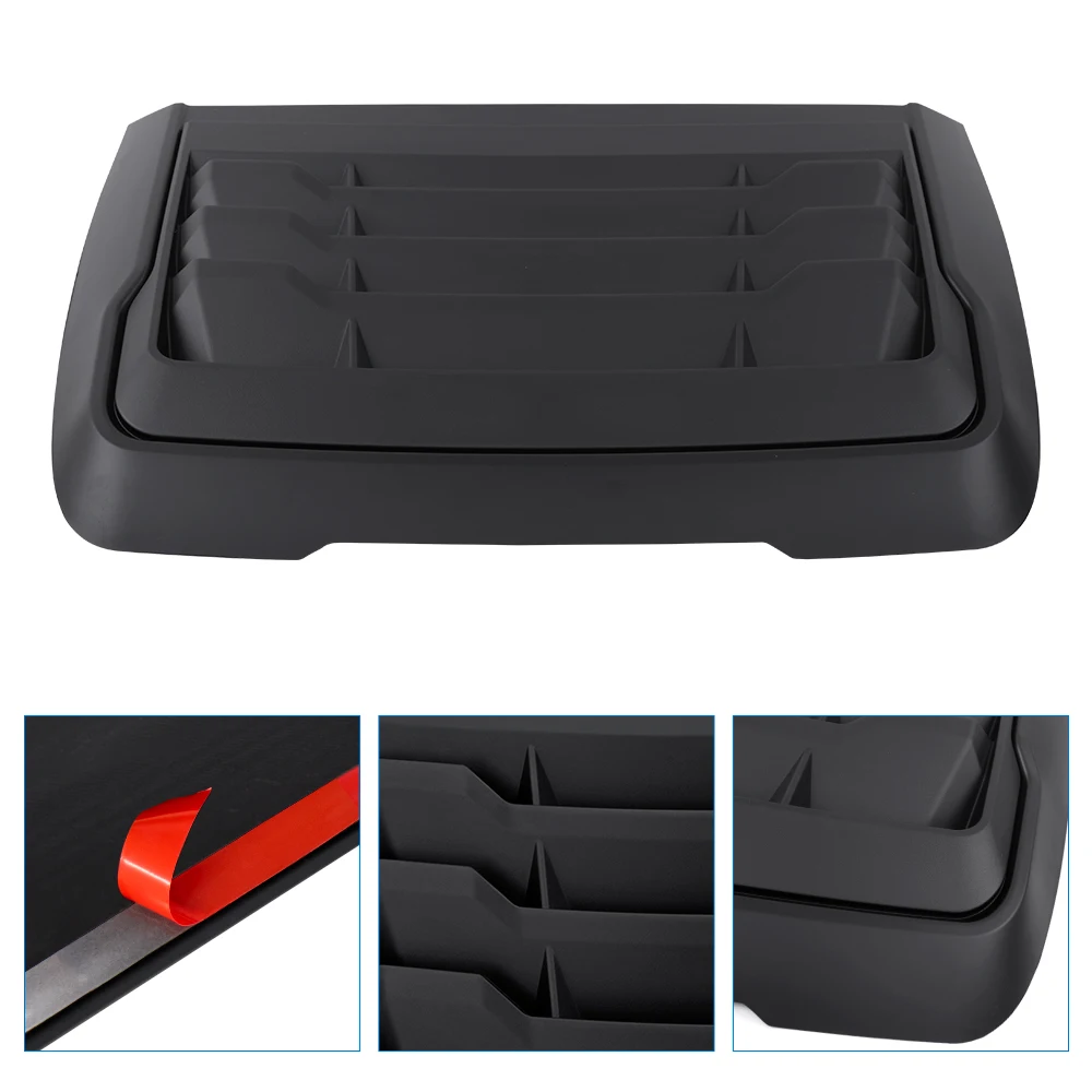 Auto Motorhaube Schaufel haube Entlüftung passend für Ford Ranger 2015-2018 Raptor mattschwarz dekorative Motorhaube Schutz haube Autozubehör – Detail 2