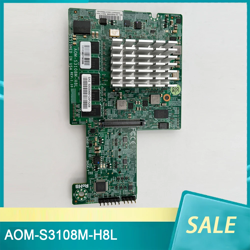 AOM-S3108M-H8L Per scheda array Supermicro Scheda integrata integrata 6028R Server 2G Cache