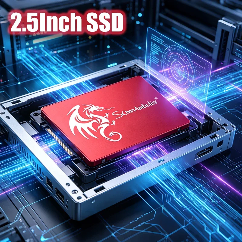 

New SomnAmbulist SSD 2.5 64GB 128GB 256GB 512GB for Laptop Desktop Solid State Drive Sata3 120GB 240GB 480GB SSD for PC Laptop
