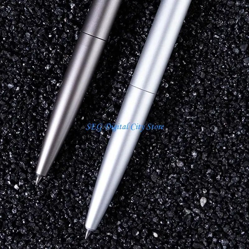 

U75B Вращающаяся ручка на палец, вращающаяся ручка из сплава, декомпрессионная ручка для письма, гелевая ручка с чернилами