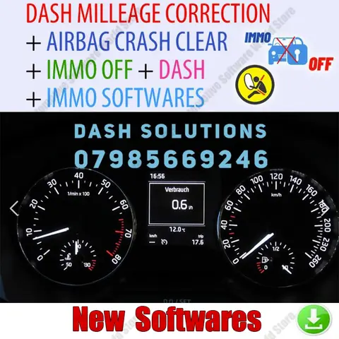 IMMOFF 모든 자동차 도구 브랜드용 총 32 GB 패키지 소프트웨어, Ecu 대시 마일리지 보정, 에어백 크래시 클리어, 대시, IMMO 소프트웨어
