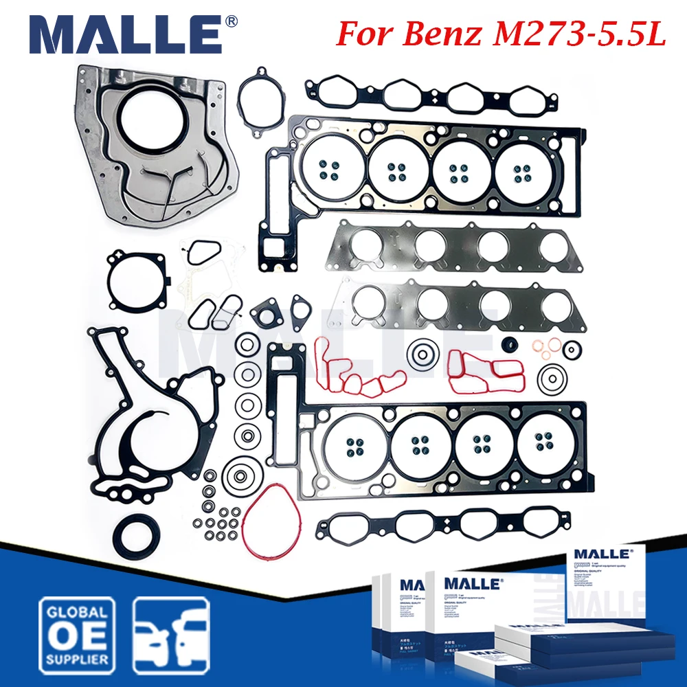 

Engine Overhaul Rebuilding Gasket Kit For Mercedes Benz M273 5.5L Auto Parts Car Accessories 2730100300 Cylinder Head Gasket Set