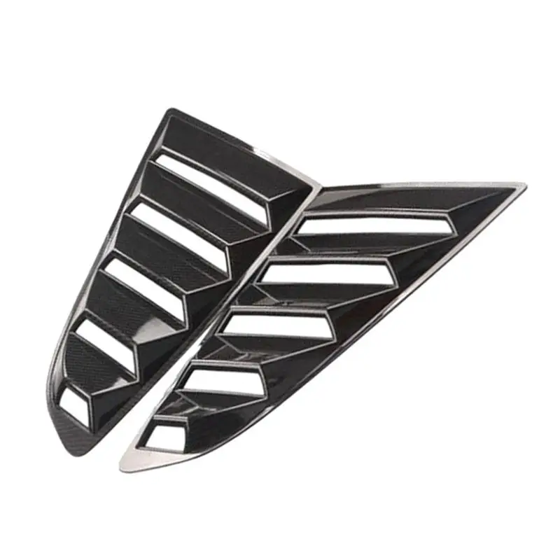 

Side Air Intake Panels Window Side Vents Outlet Louvers Automotive Replacement Parts Accessories For 2015-2017 Mustangs