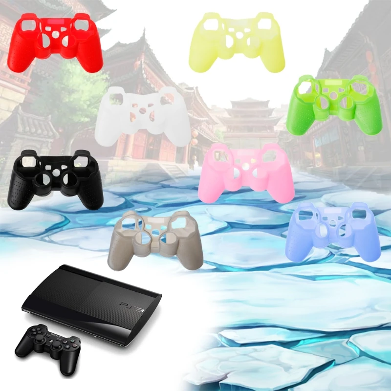 For PS3 Controller Silicone for Case Protective Skin Cover Wrap for Case