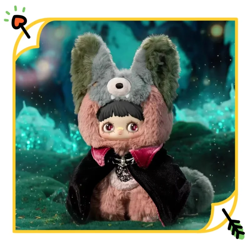 

MayMei V4 Symbiote Neverland Series Виниловая плюшевая слепая коробка Игрушка Милый рюкзак Подвеска Плюшевая модная игра Mystery Box Коллекция