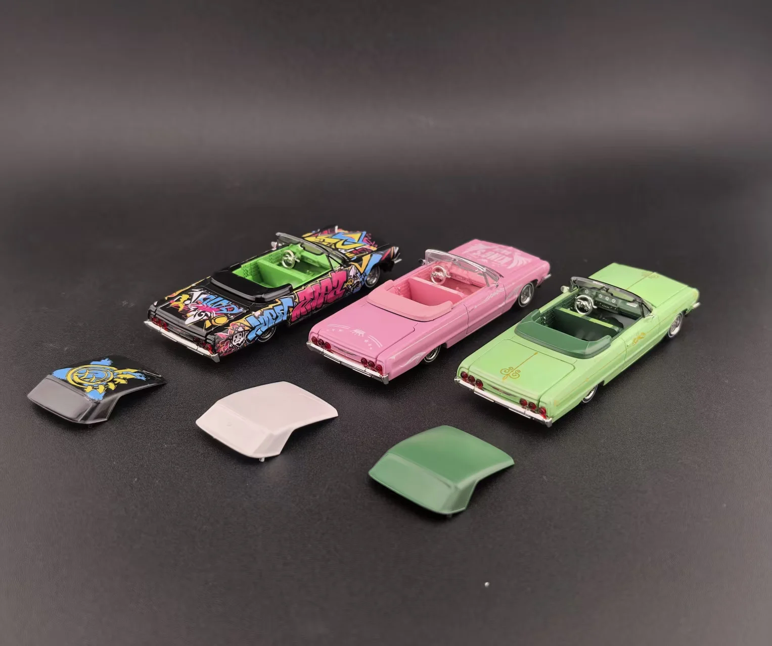 1:64 *FINE WORKS 64* IMPALA *LOWRIDER* High Detail NIB Diecast Model Car Collection Limited Alloy
