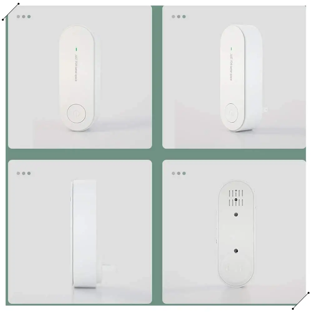 3Pcs Plug-In Air Purifier, Mini Portable Air Purifier,  Generator Air Purifier Suitable For Pet Bedroom US Plug