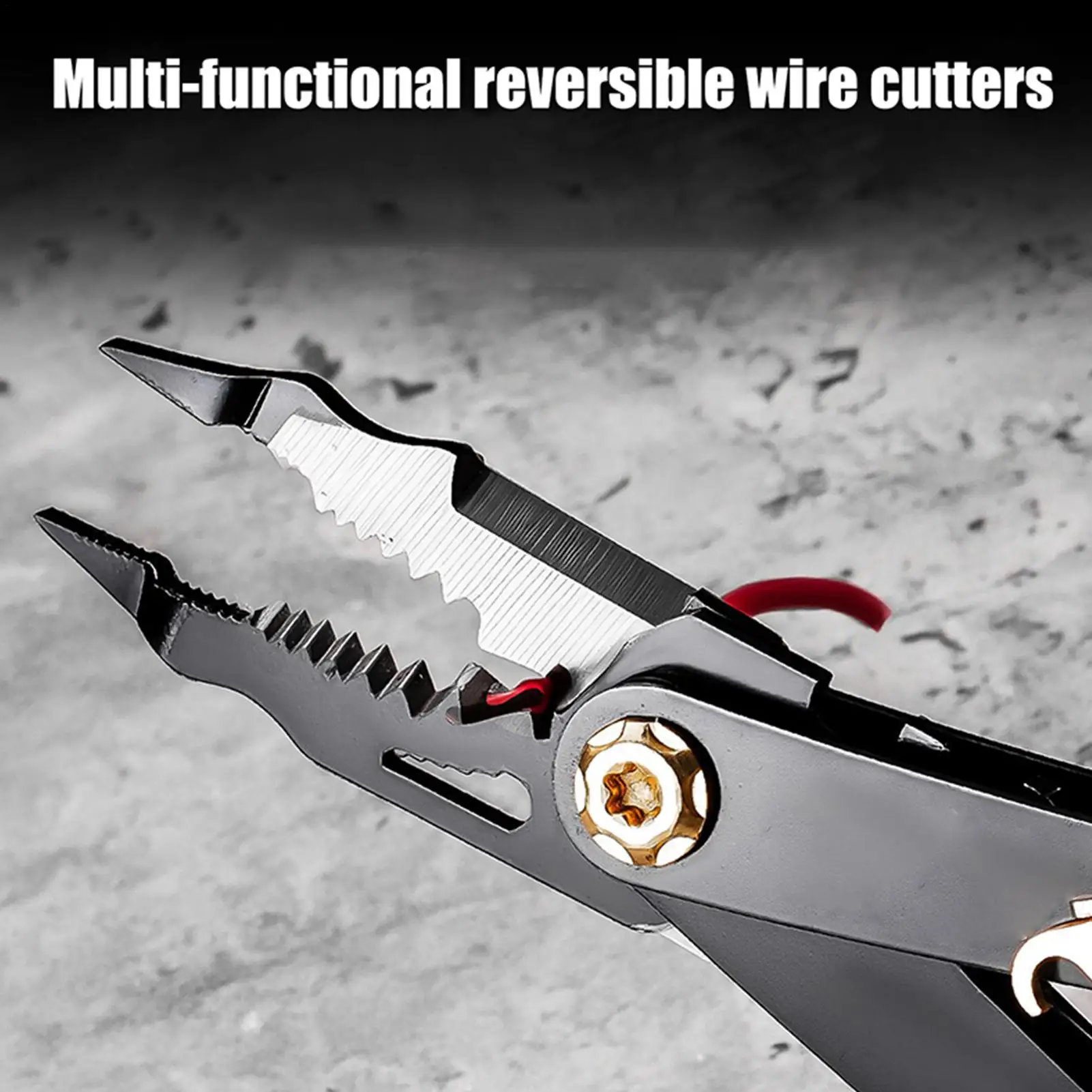 

Электрический инструмент для зачистки и обрезки проводов, кабелерез, кусачки для зачистки, обрезки, разделения, обжима и зажима проводов для домашнего использования