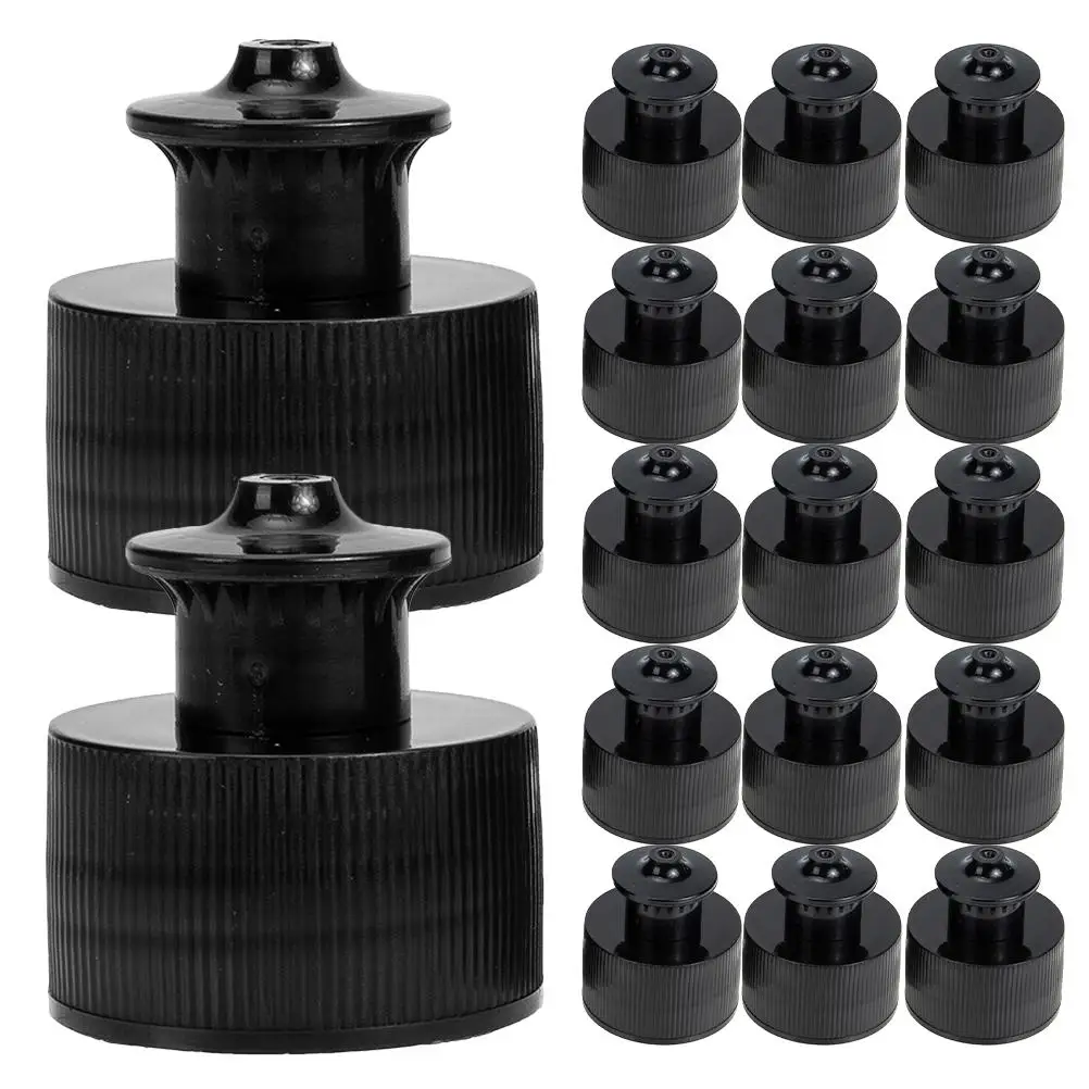 

20pcs Mineral Water Cap Plastic Bottle Replacement Lids for Drink Drinking Bulk Non Spill Sports Top Portable Household