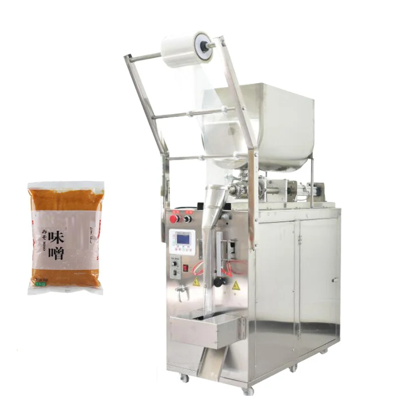 San-Tech Automatic Chili Ketchup Peanut Butter Jelly Fruit Jam Honey Paste Pouch Bag Packaging Sauce Packing Machine