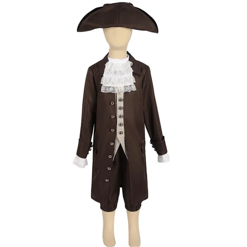 

Masquerade Costume Halloween Children's Pirate Costume Pirates Of The Caribbean Costume Pirate Suit Kids Dress Up Clothings