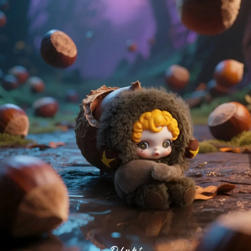 Popmart – boîte mystère originale Skullpanda Sleepless série théâtre, boîte aveugle en peluche en vinyle, pendentif, cadeaux d'halloween pour filles