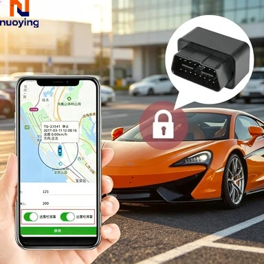 Mini traceur GPS OBD pour véhicule 2G & 4G, localisateur de suivi antivol pour voiture 12-24V, prend en charge les appels SMS, géolocalisation, application mobile gratuite iOS Android