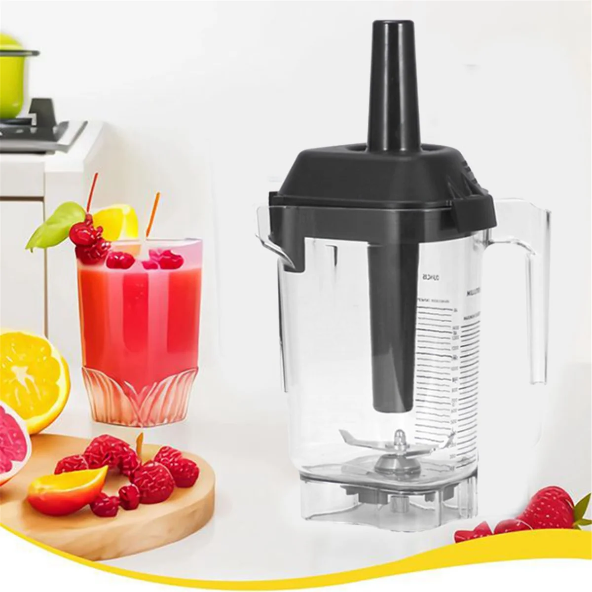 

НОВИНКА для VITAMIX VM0149 VM0122 VM0127 VM0199 Чашка блендера с крышкой (включая палочка для перемешивания), детали машины для смузи