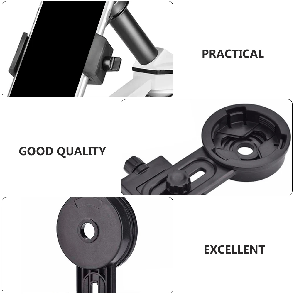 

Phone Clip Bracket for Telescope Microscope Adapter Holder Cell Mount Durable Lightweight Practical Design Strong Structure