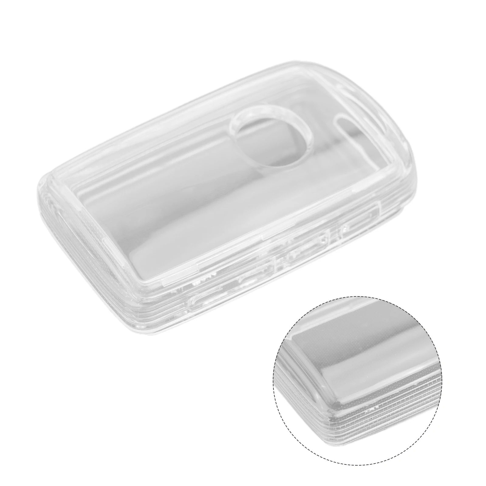 

Прозрачный чехол для ключей Mazda 3, CX5, CX9, CX30, CX50, CX90 (модели 2019-2024) с кнопкой запуска двигателя, защищает автомобильные ключи