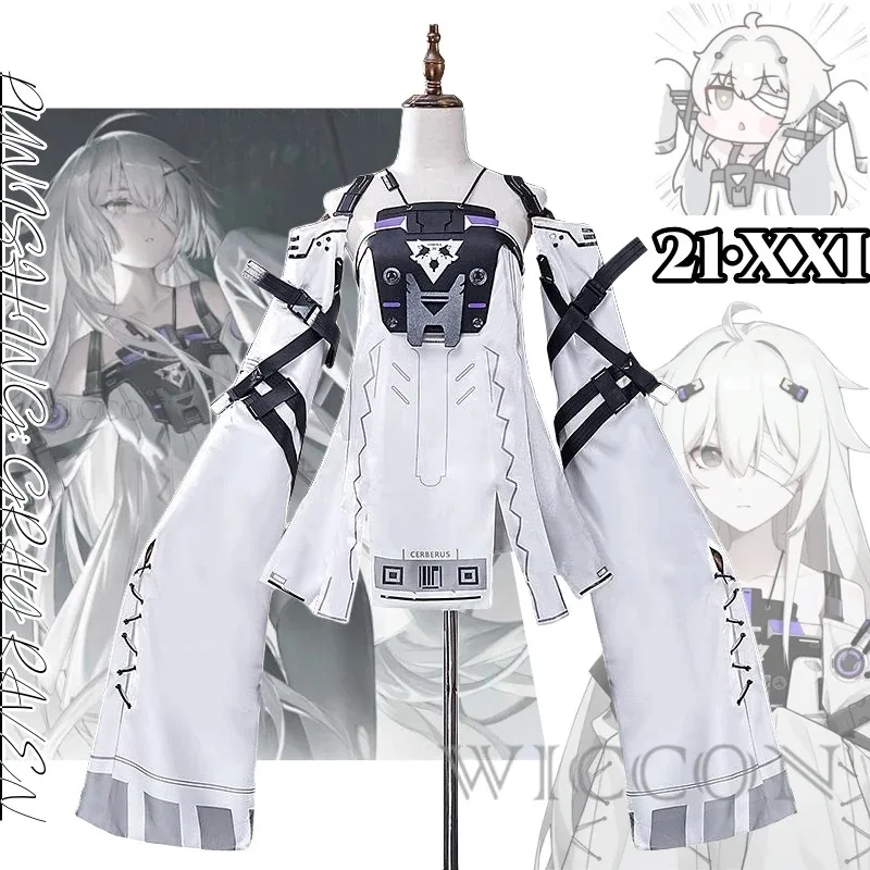 

Anime Game PUNISHING: GRAY RAVEN 21·XXI Cosplay Costume Clothes Uniform Cosplay Tectosome Three-headed Dog Squad Halloween Party