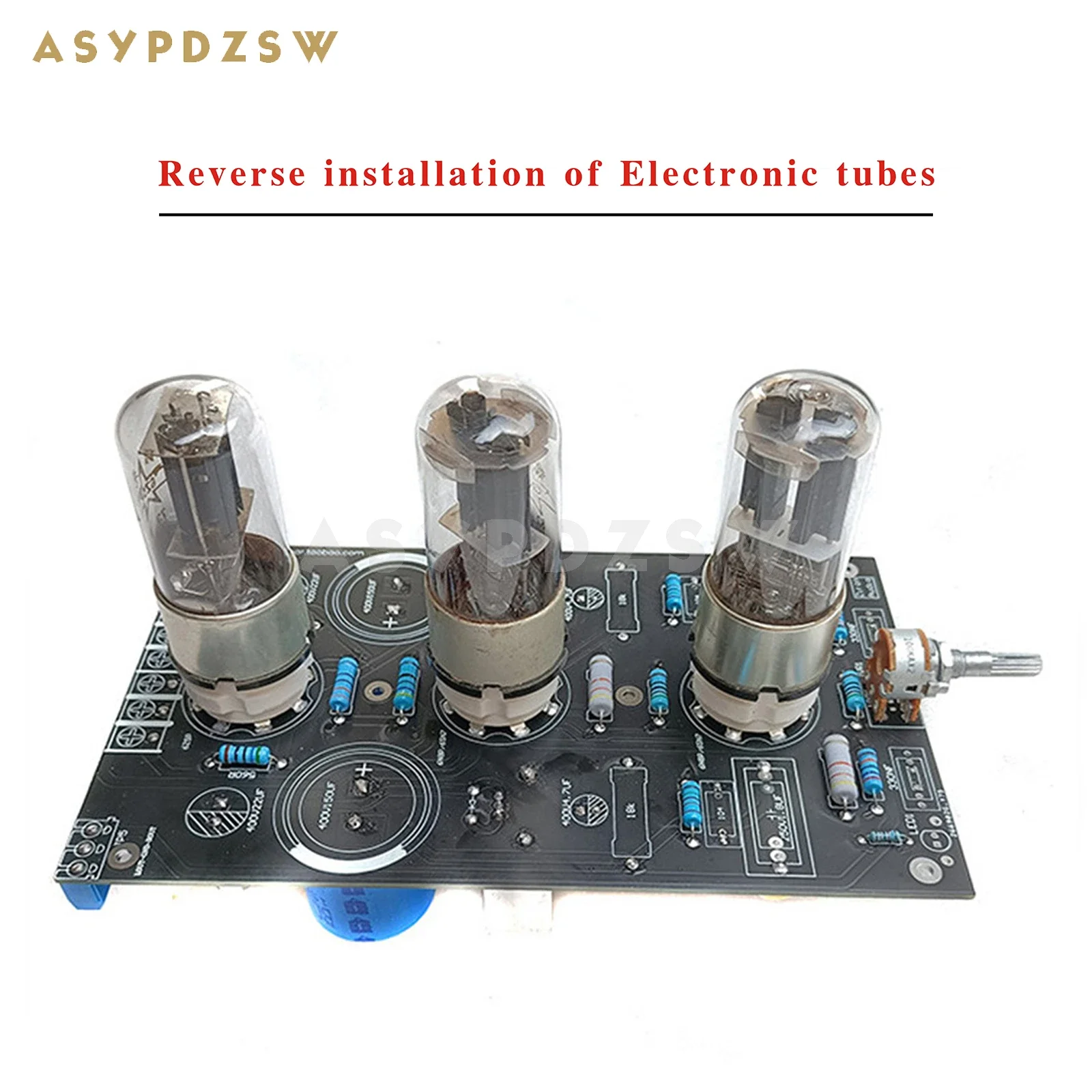 Корпус из цельного дерева HIFI 6N8P Ламповый предусилитель с прямой связью 6N8P + 6SN7 + CV181 с выпрямительной лампой 6Z5P Предварительный усилитель