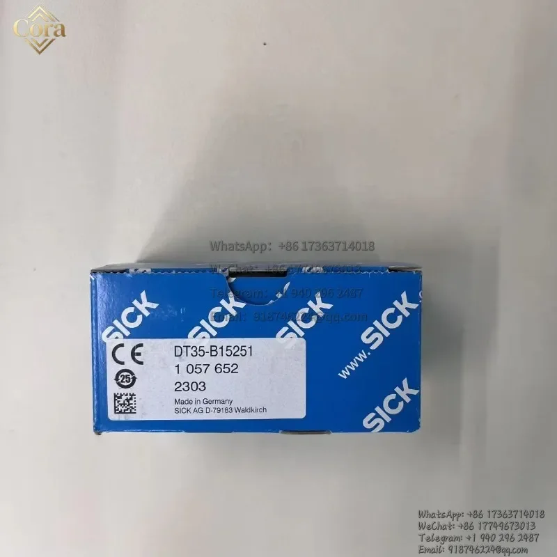SICK brand origianl DT35-B15251 part no.: 1057652 TIME-OF-FLIGHT SENSORS new in stock