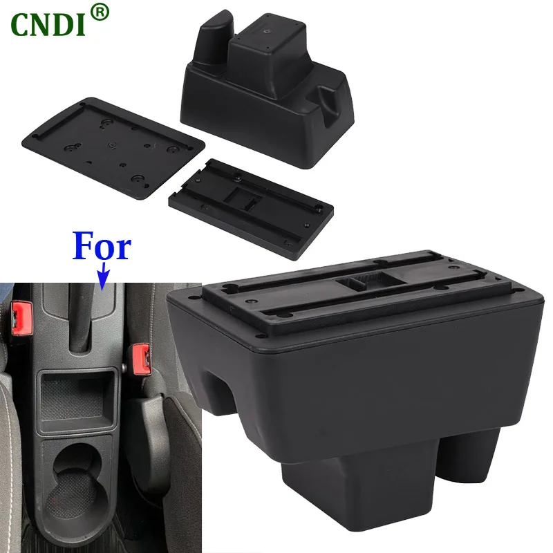 For Skoda RAPID Armrest Box Retrofit Car Accessories For Volkswagen VW Polo 2020 2021 Car Armrest Interior details Storage Box