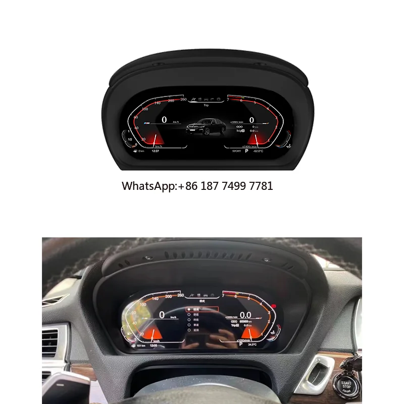 

2023 New Digital Cluster Virtual Cockpit M Sport Car Multimedia Player Dashboard Speed Meter for . 3 E90 E91 E92 E93 2005-2012