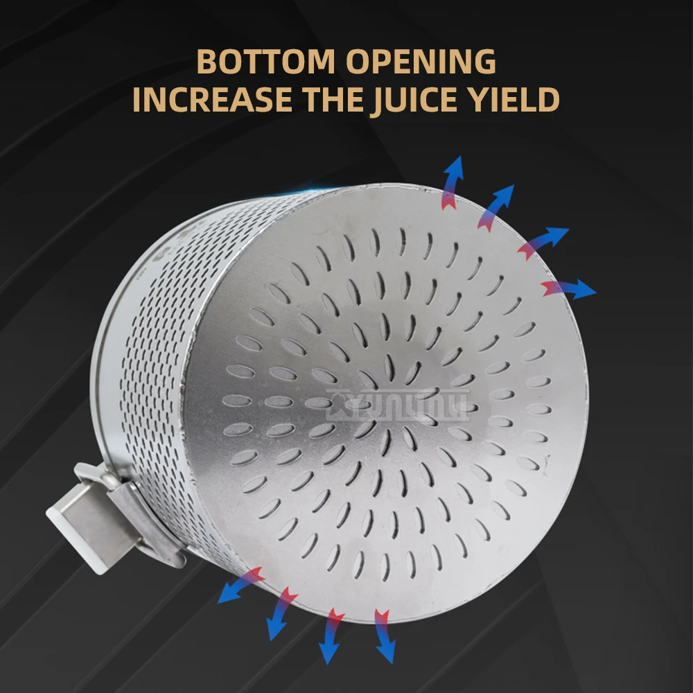 عصارة تعبئة الطعام من الفولاذ المقاوم للصدأ سعة 1.8 لتر، عصارة فواكه بالعسل - أداة مطبخ للطهي الفعال #2