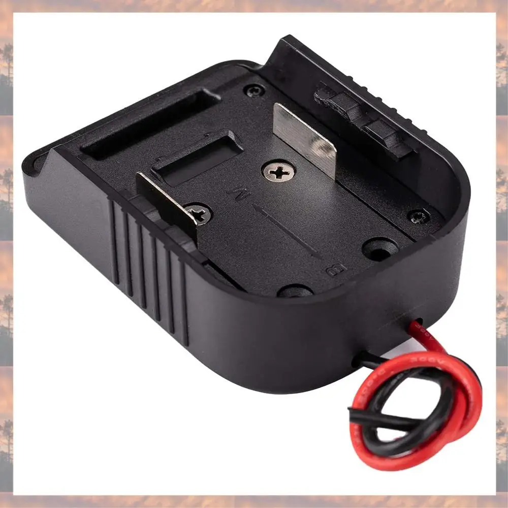 

Адаптер Power Wheels Trend 2023 для аккумулятора 18 В/14,4 В, разъем для крепления питания, адаптер, держатель док-станции с проводами 12 Awg