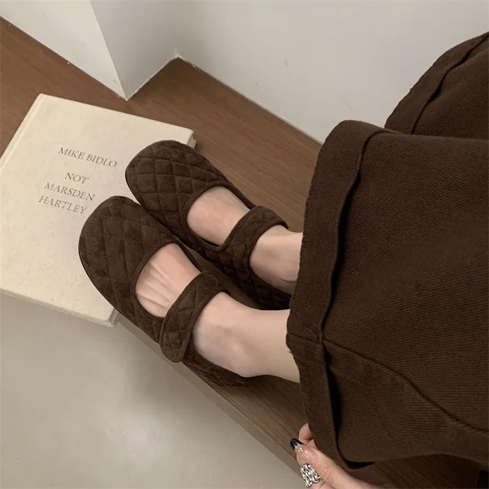 

Туфли IPPEUM Mary Jane с круглым носком, новые модные милые балетки для девочек