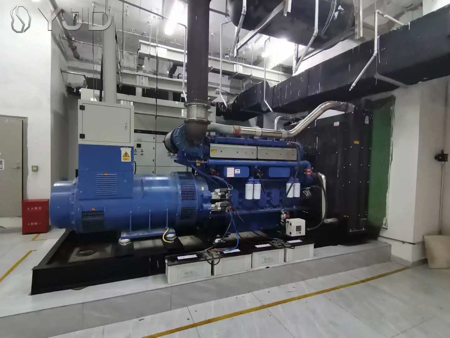 HM 600KW Diesel Generator 750kVA Super Silent Multi-cylinder Fully Automatic with 85% Efficiency 50/60Hz ATS 1800 RPM for Mining
